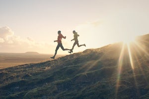 Kilian Jornet and Emelie Forsberg Set Records in the Mount Marathon Race