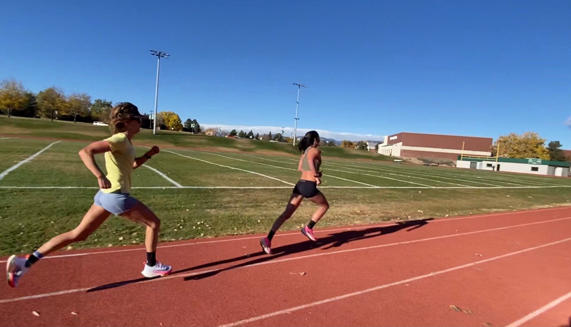 Clare Gallagher Track Workout