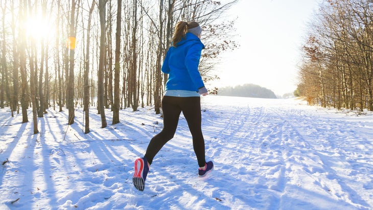 clear air of a winter run