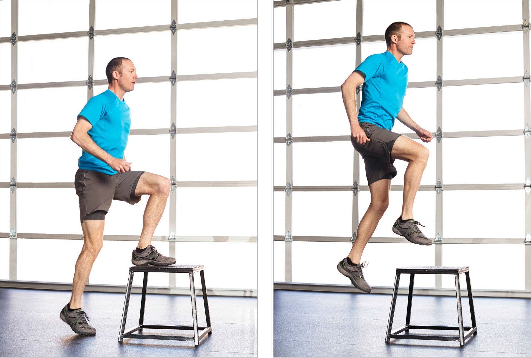Split Box Jump Visual Build Running Durability In Your Garage