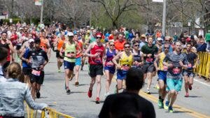 Boston Marathon Mile 20