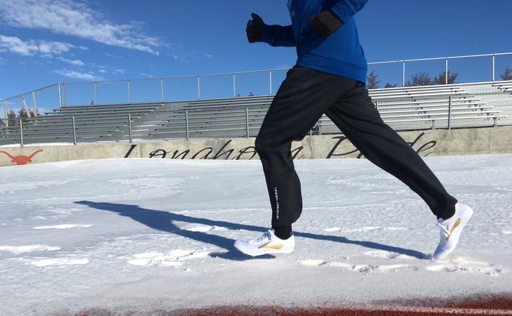 winter training on track