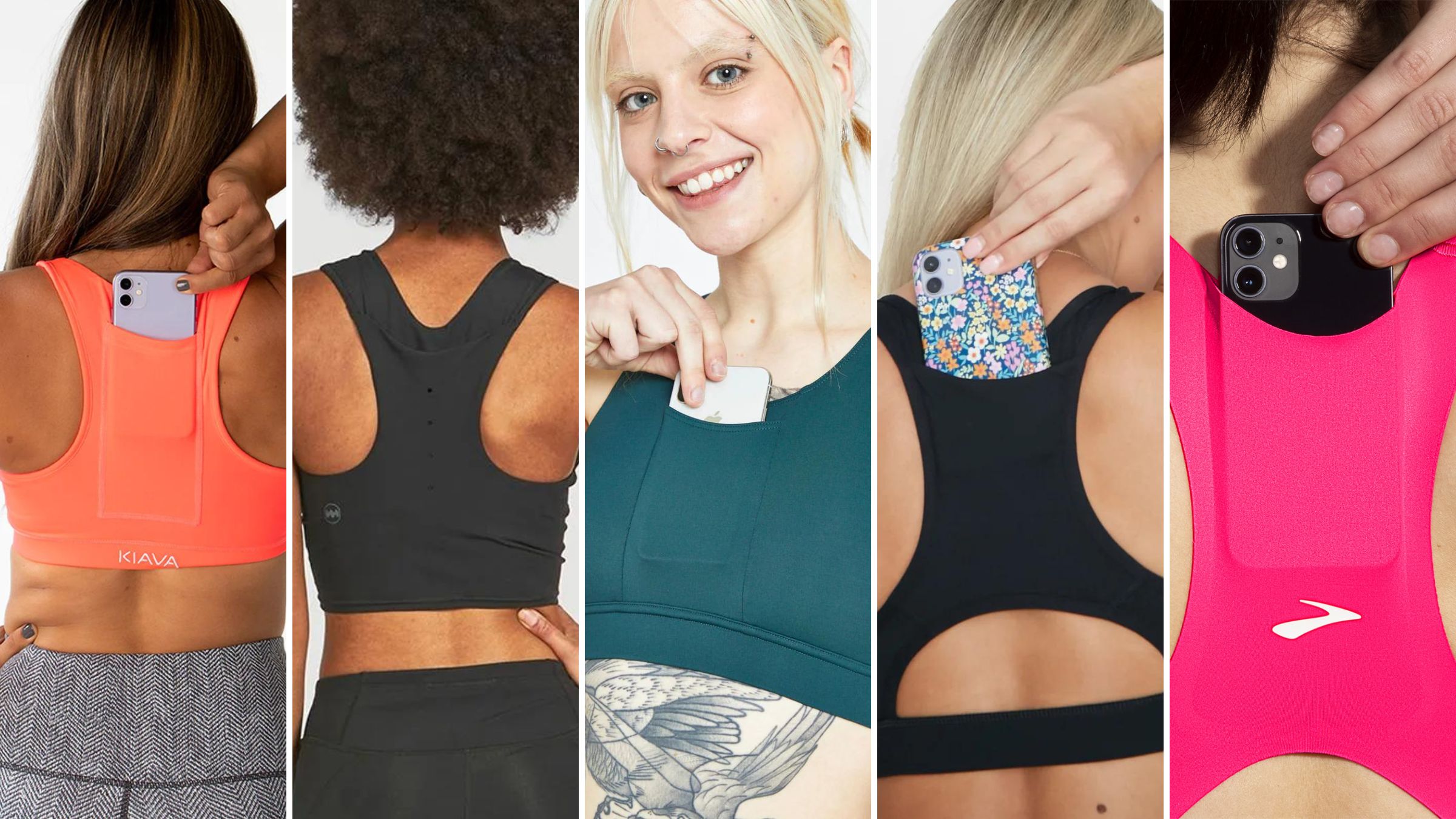 Lululemon bra with phone pocket on sale