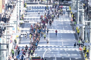 Tokyo Marathon course