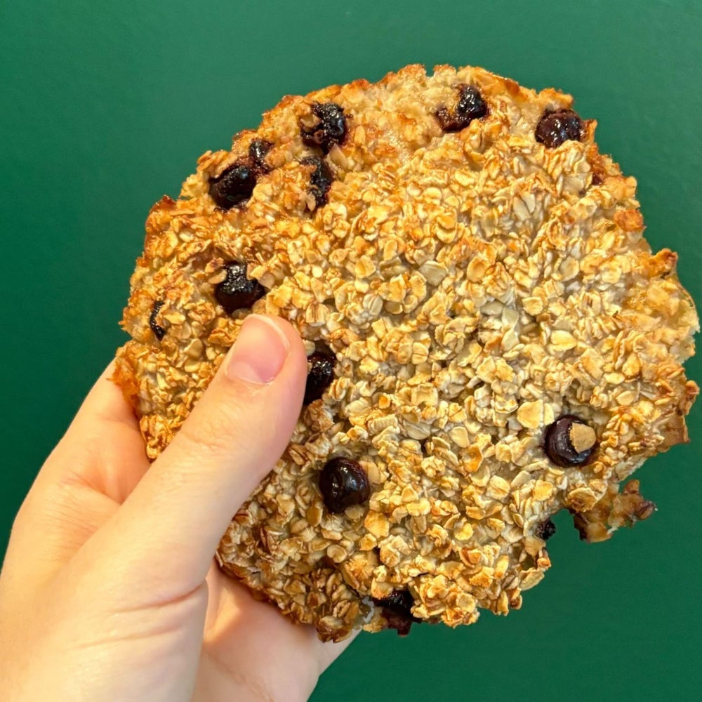 A Sweet Post-Run Snack: Air Fryer Protein Cookie-image
