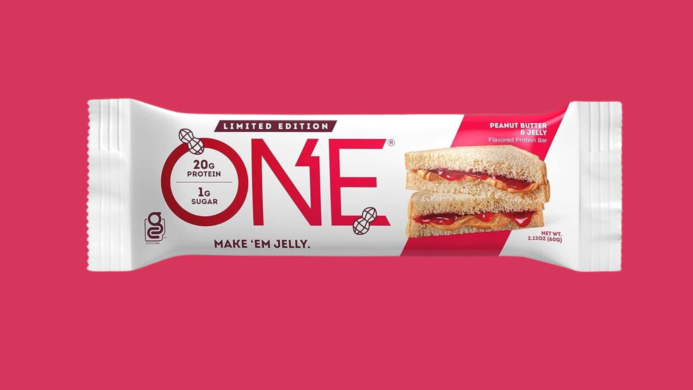 ONE Protein Bar, one of the most healthy protein bars