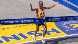 Sisay Lemma wins the 2024 Boston Marathon