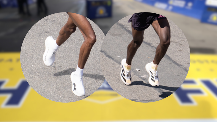 Adidas and On won the top spots at the Boston Marathon
