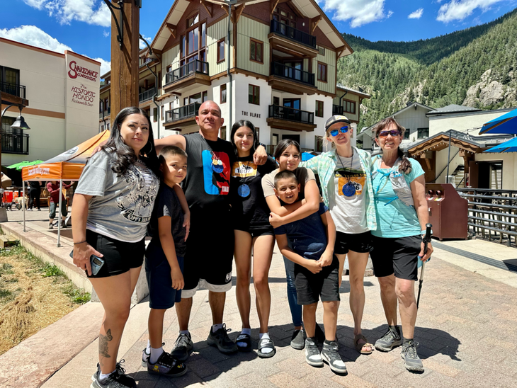 Taos Up & Over 10K post-race