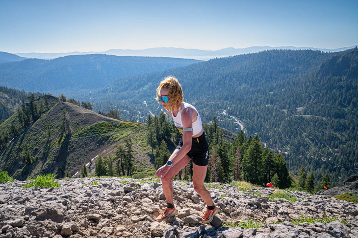 Tabor Hemming at the broken arrow skyrace