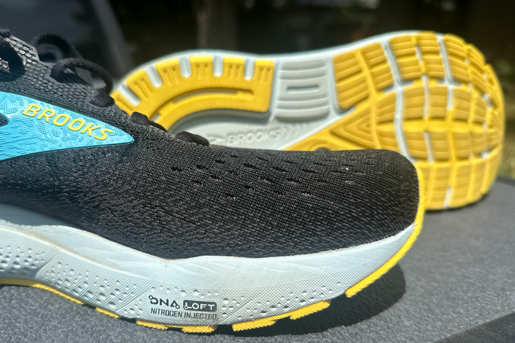 Brooks Ghost 16 Running Shoes Mens 10 Grey Yellow NEW Brooks Men main image 4