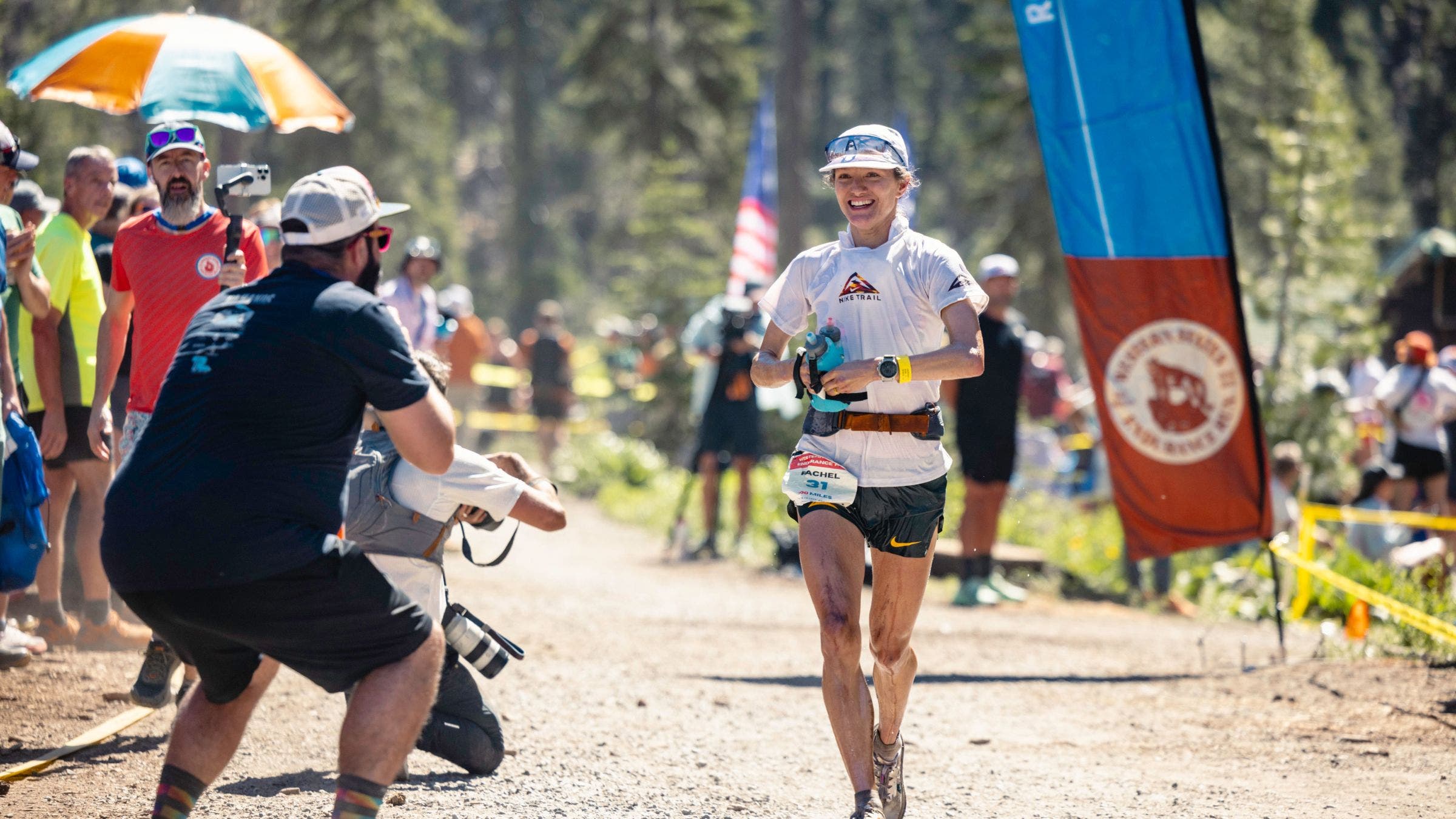 Rachel Drake runs the Western States 100.