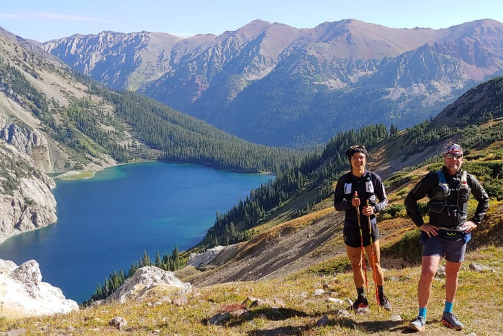 Running Four Pass Loop, Colorado, bucket list trail run