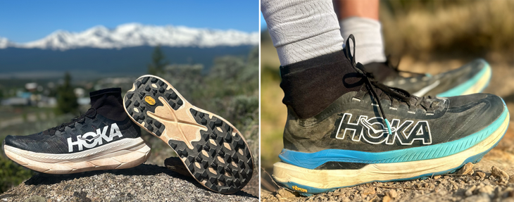 Hoka Tecton X 2.5 and Hoka Tecton X 3