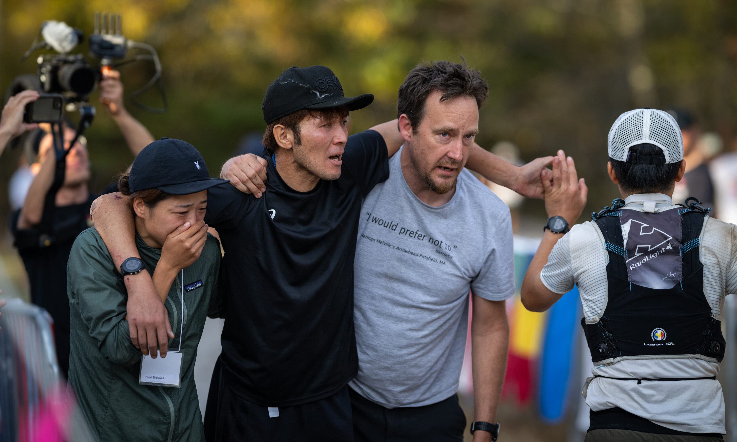 Participants at Big's Backyard Ultra, a race organized by Lazarus Lake.