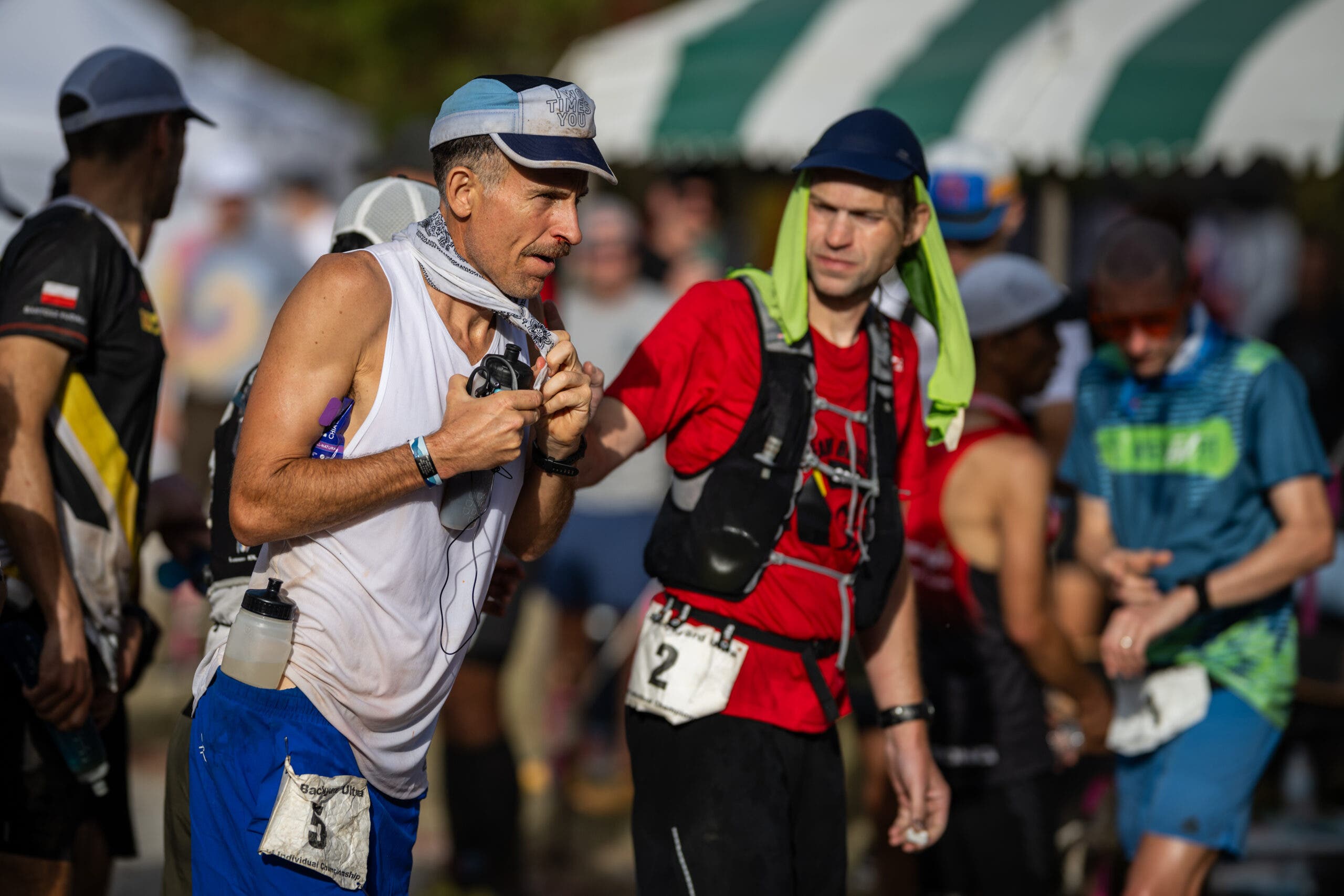 Harvey Lewis at Big's Backyard Ultra put on by Lazarus Lake.