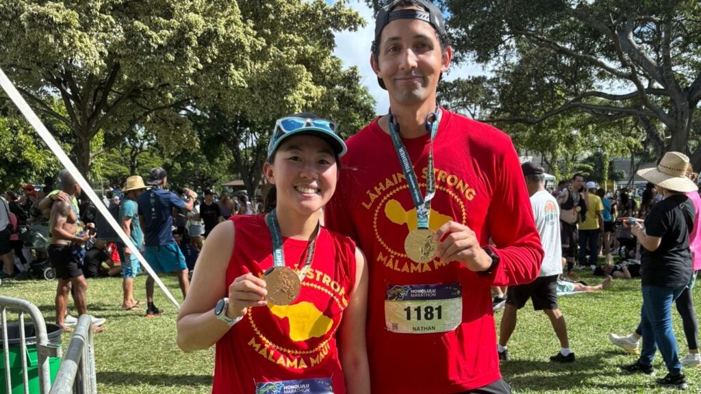 Maui Fires Survivor Runs New York City Marathon