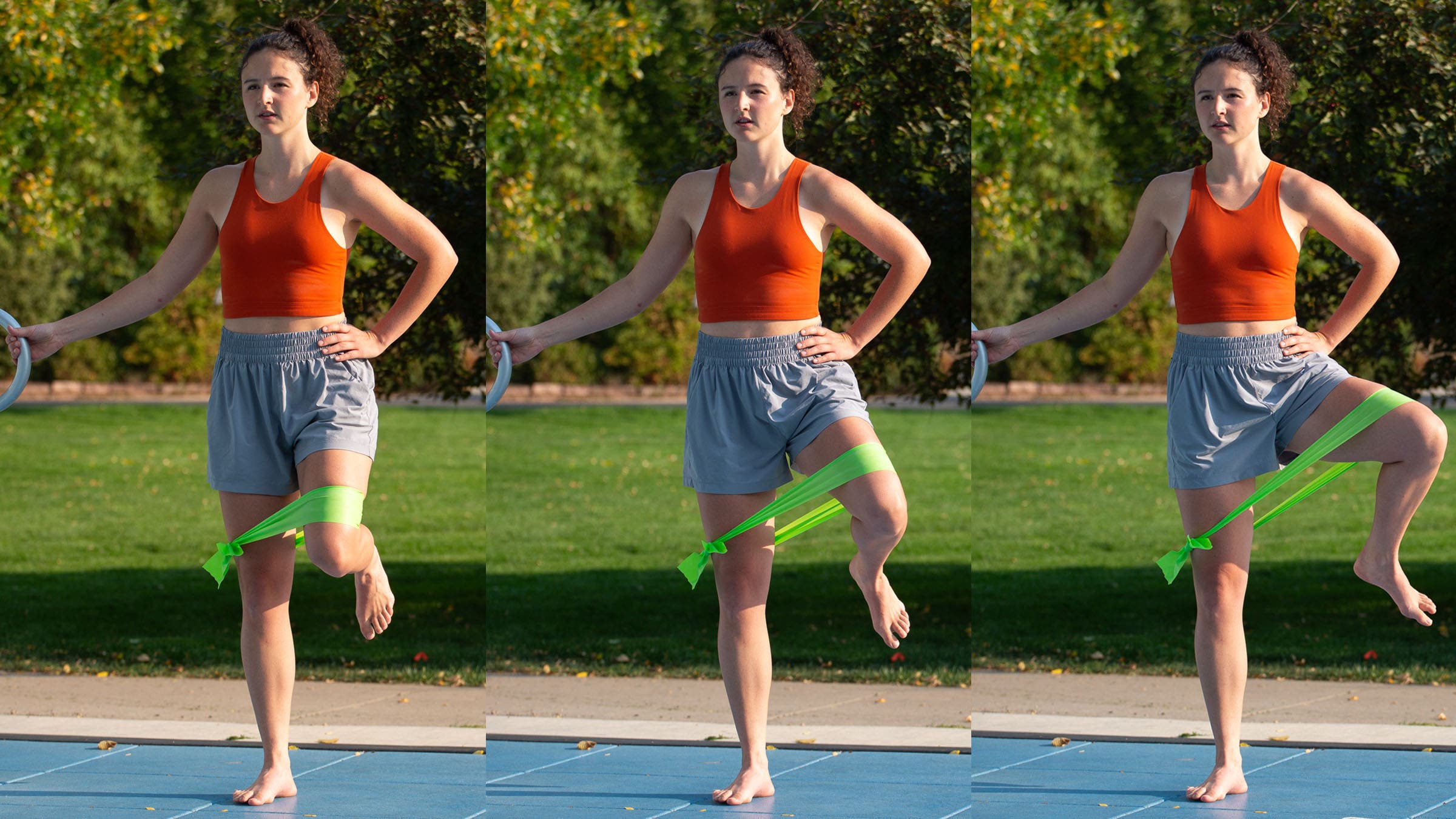 Standing Clamshell for most common running injuries