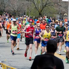 Boston Marathon Mile 20