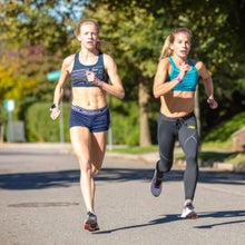 marathon training on a hill