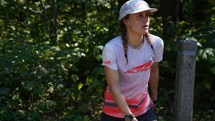 Tara Dower believes she managed to stay healthy on the AT largely because of Altra shoes.