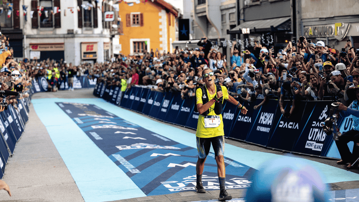 Courtney Dauwalter at races UTMB. Outside TV will broadcast 12 events of the UTMB World Series in 2025.