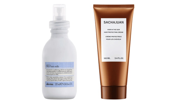 Hair sun protectants for runners