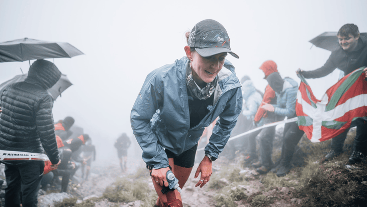 Caitlin Fielder at Zegama