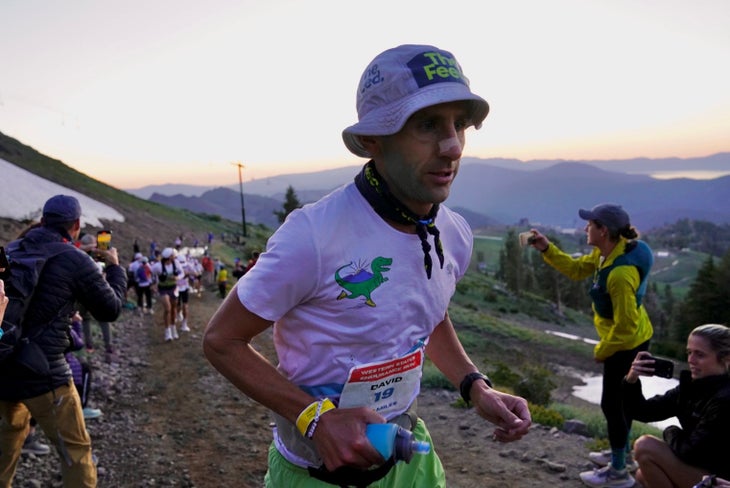 David Roche at the 2025 Western States 100.