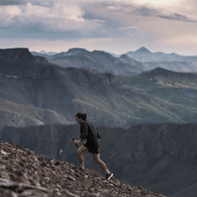 Kilian Jornet trains for the Western States 100.