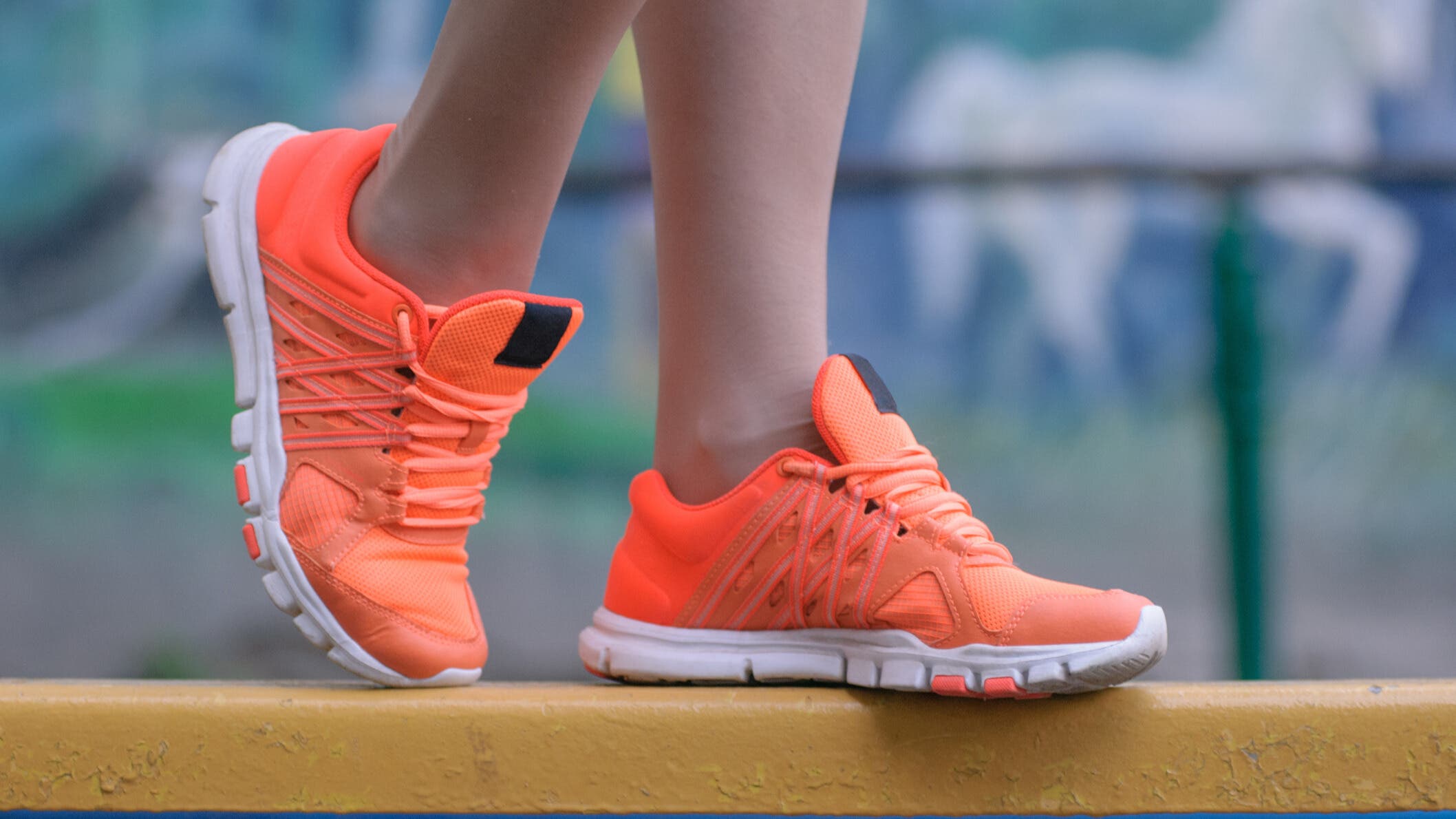 Athleisure shoes, or casual shoes, are lighterweight compared with running shoes. But that also means less cushion to protect your body from running's impact.