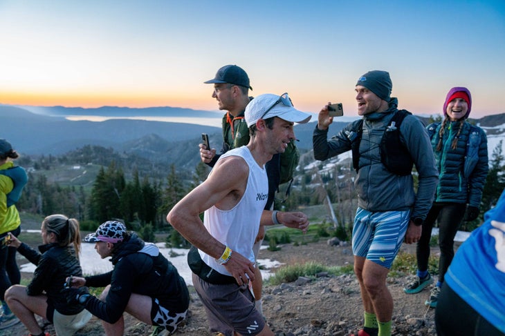 Kilian Jornet at the 2025 Western States