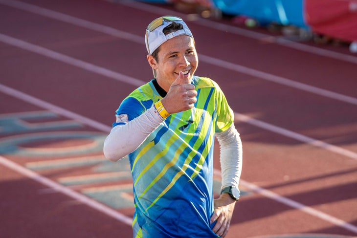 Chris Myers at the 2025 Western States 100