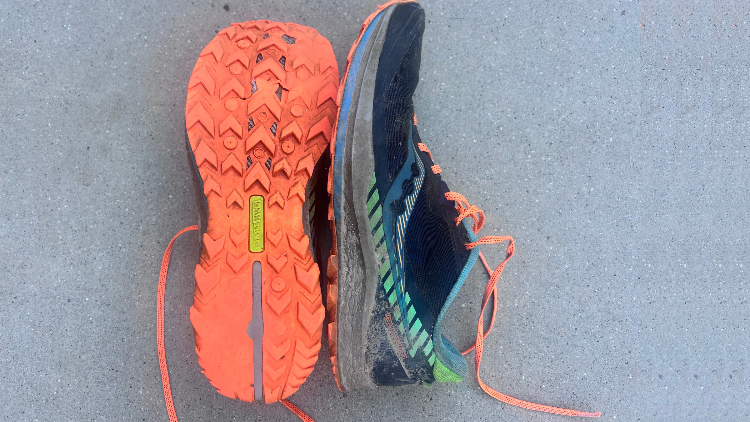 a photo of well worn shoes