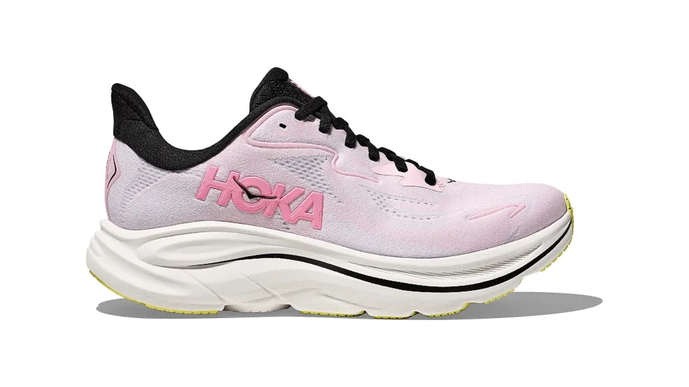 pink running shoes