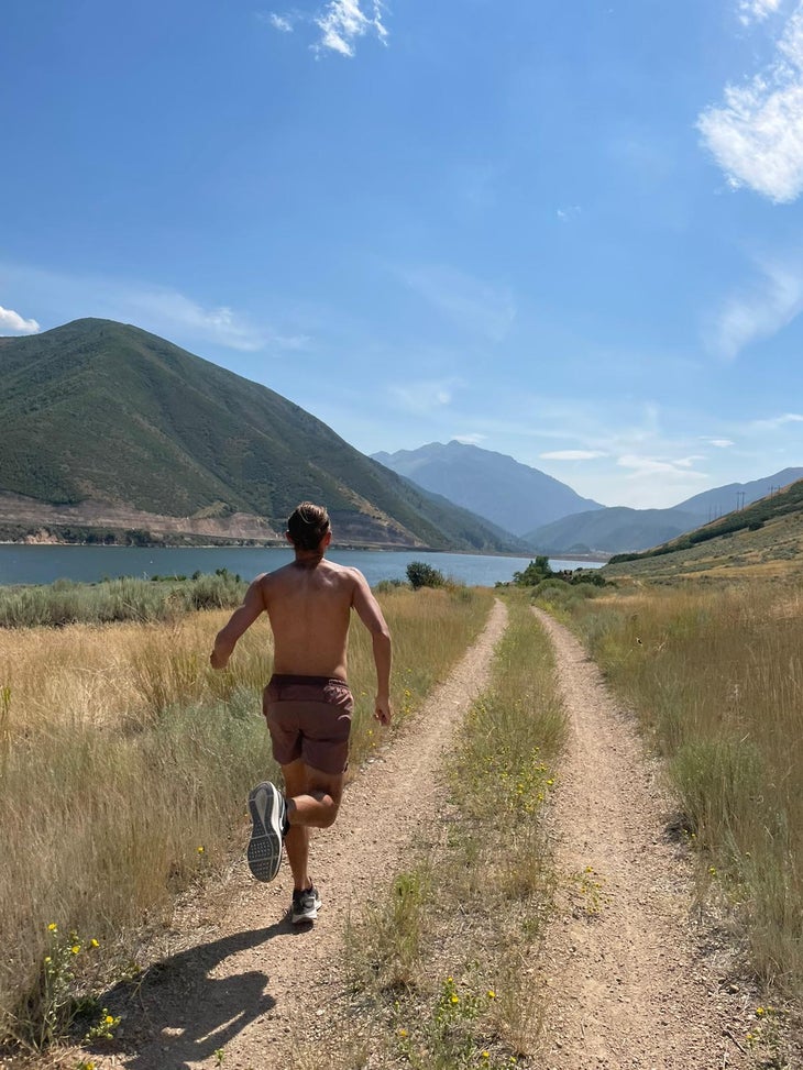 Steve Mennitt running 