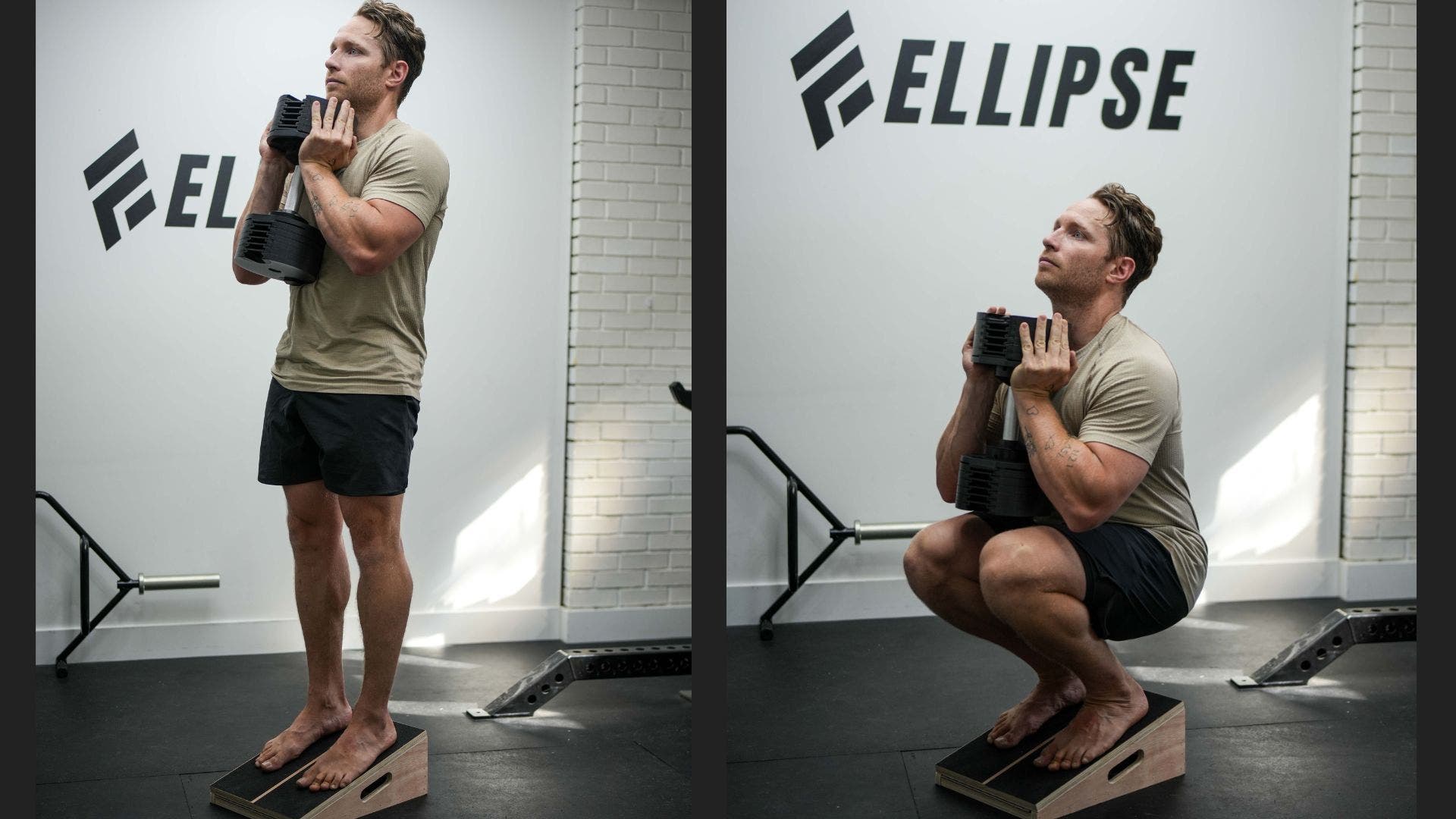 gblet slant board squats