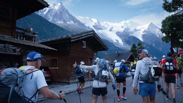 PTL 2025 Run the Alps team