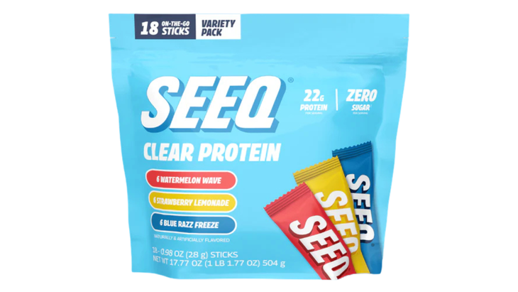 Seeq Variety Pack of clear protein