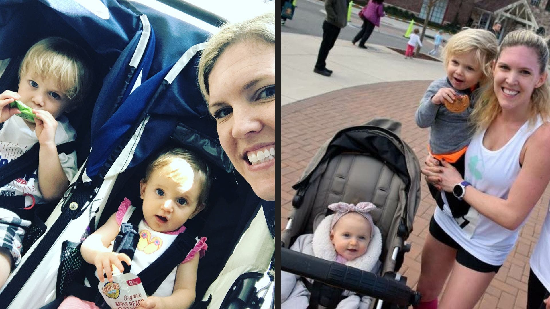 Keira D'Amato with her kids 