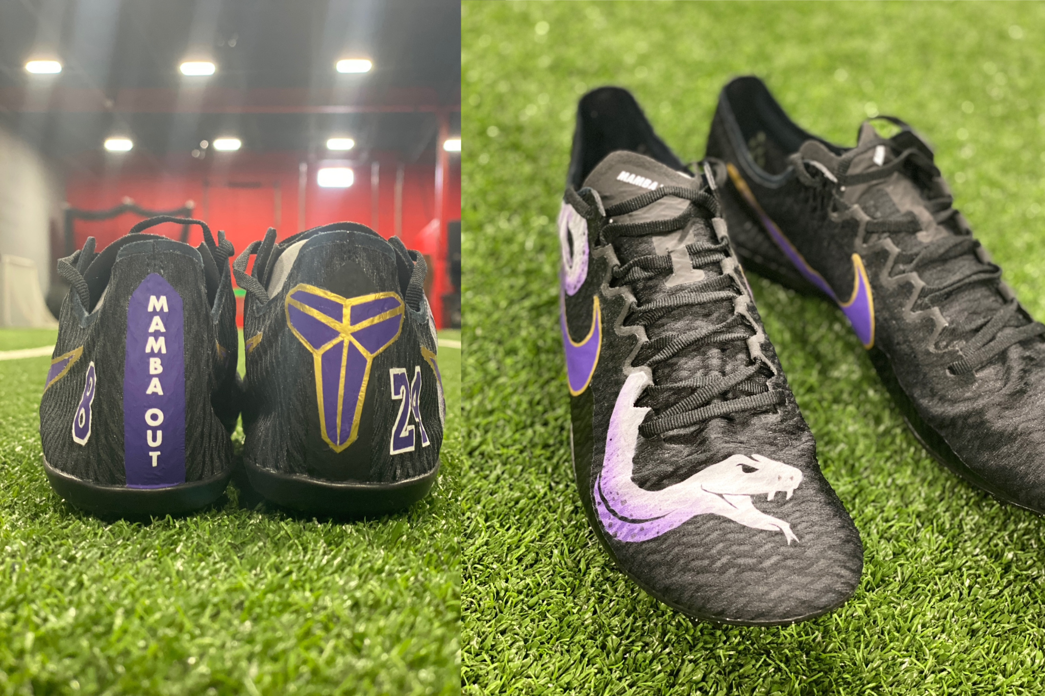Clayton Murphy messaged Itahara on Instagram asking for Kobe Bryant–inspired track spikes.