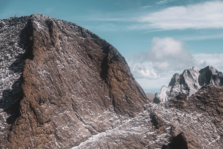Kilian Jornet on Crestone Peak during States of Elevation