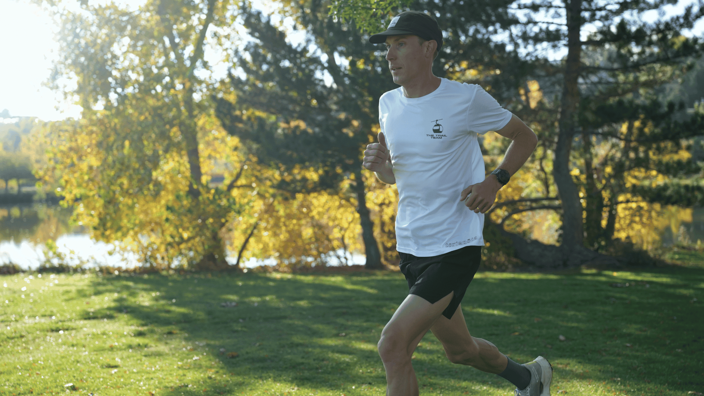Andy Wacker running in Terignota