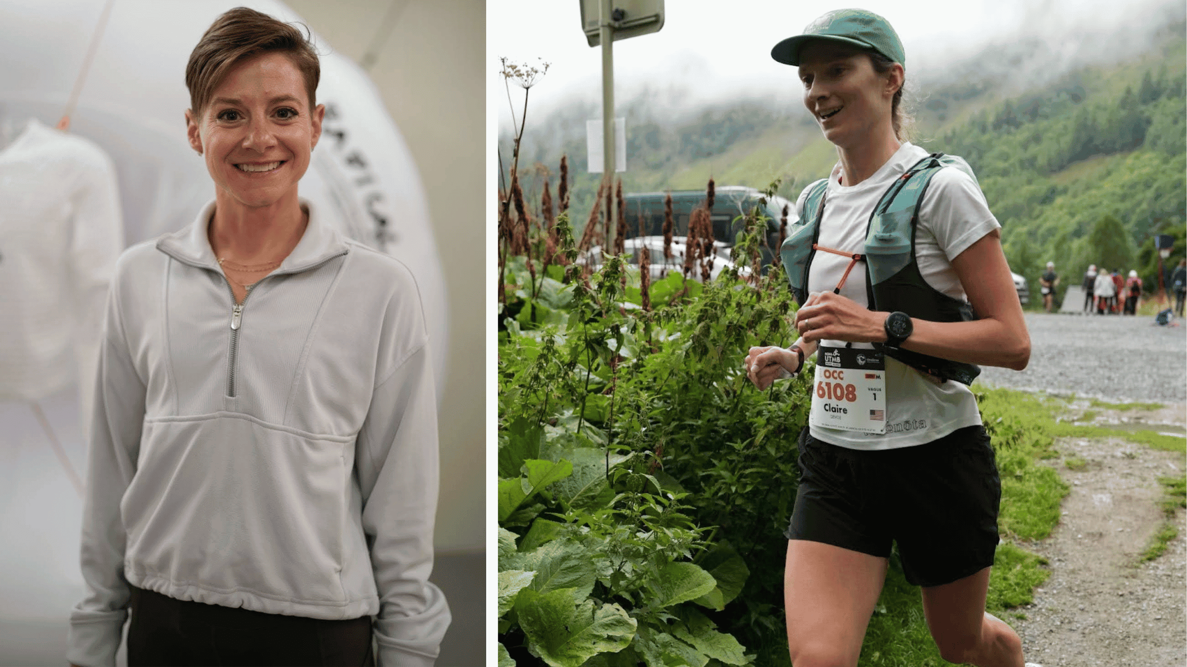 Lauren Puretz (left) and Claire DeVoe (right)