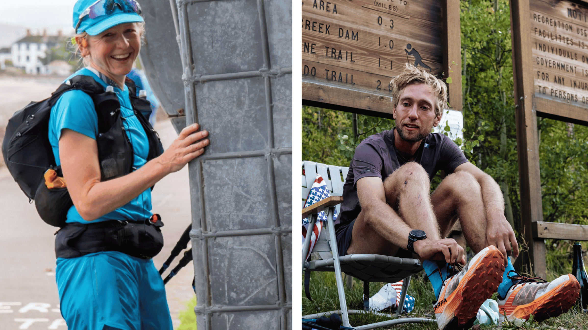 Lucy Gossage and David Hedges