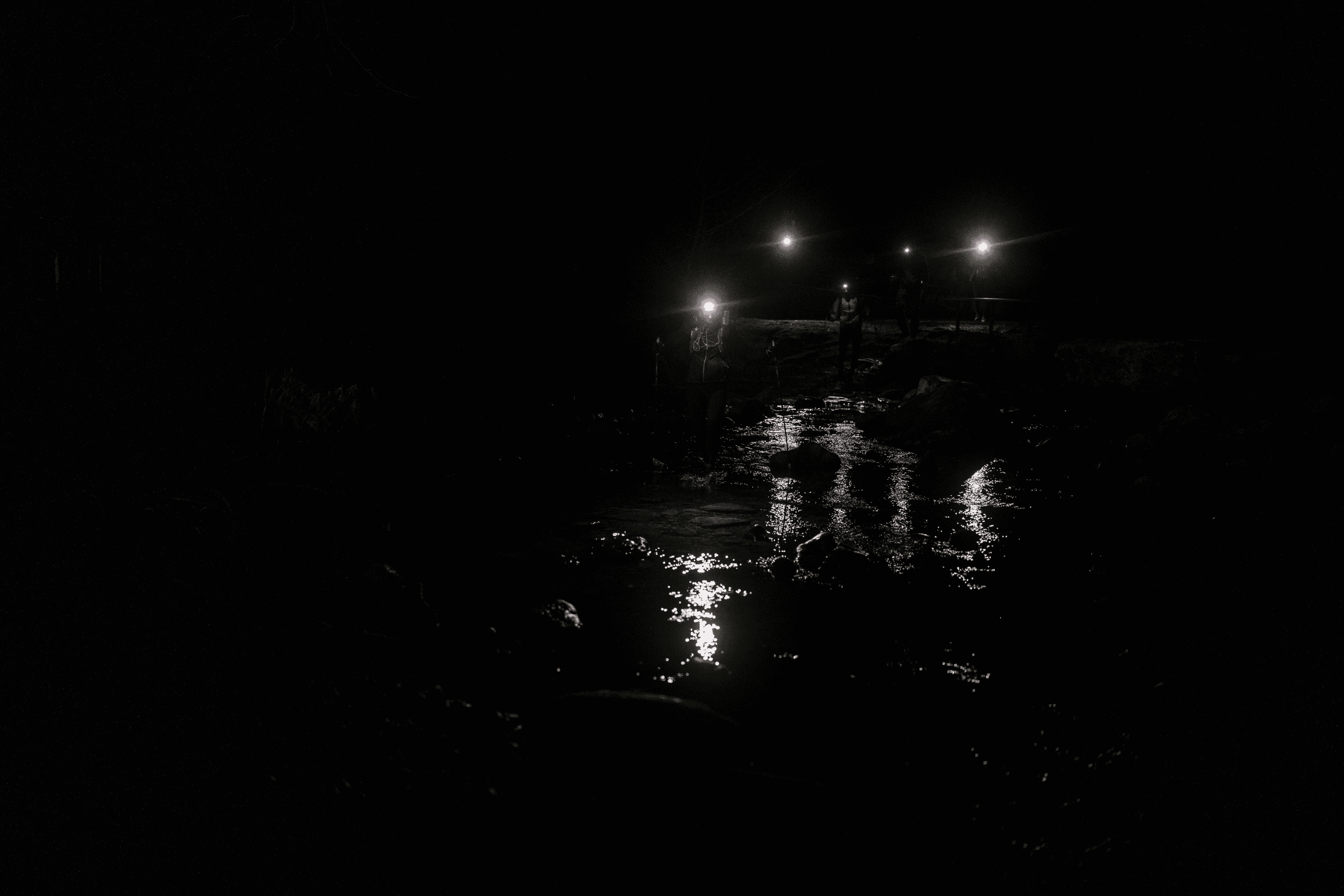 Barkley “virgin” Séverine Vandermeulen of Belgium is about to leave camp for loop 2. The weather is about to shift. Strong southerly winds are ripping down the mountain. And southern winds often mean rain, according to Laz.