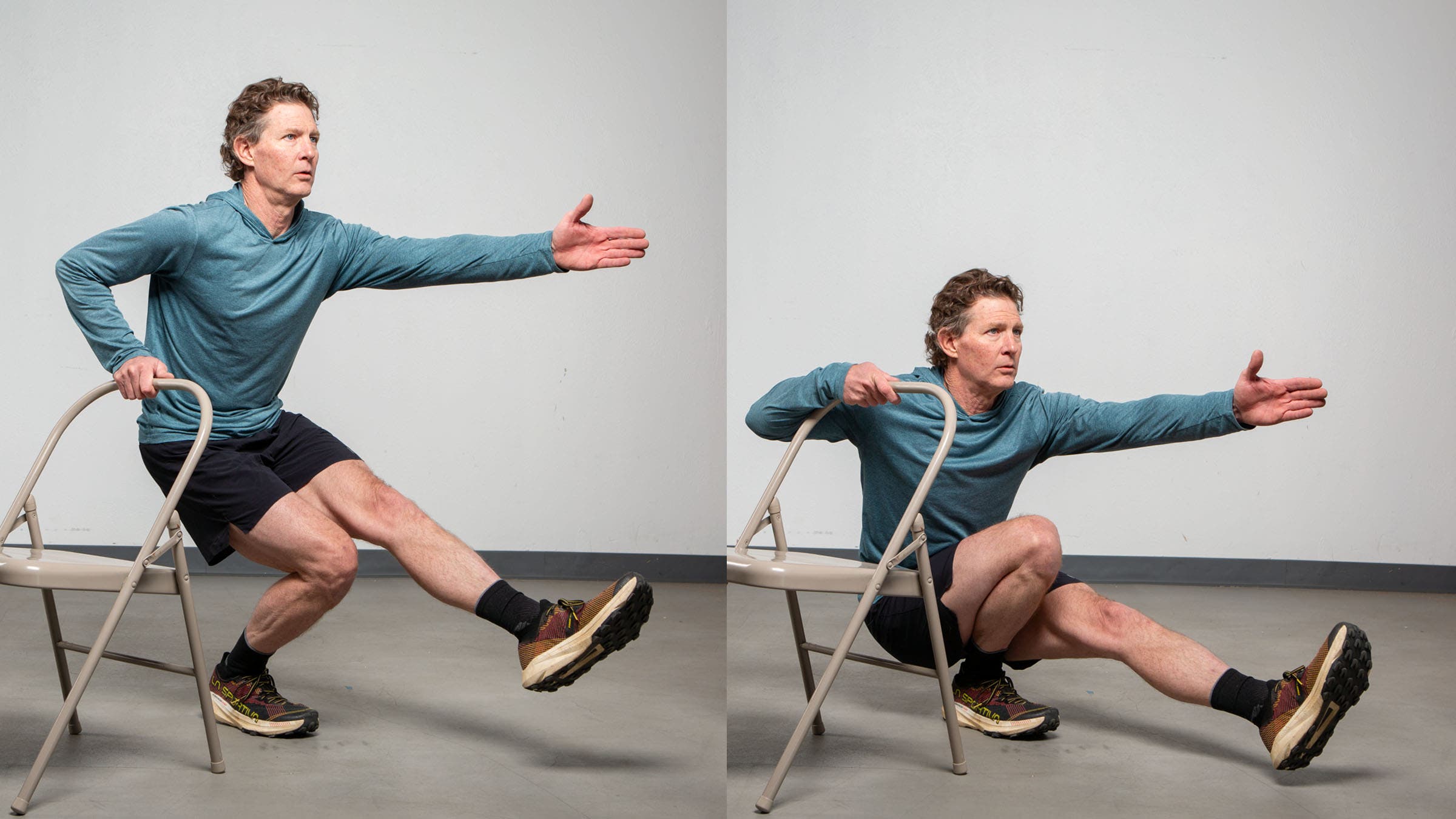 Don't jump straight into completing pistol squats as part of your strength training routine. Instead, work towards it or consider using a chair for balance.