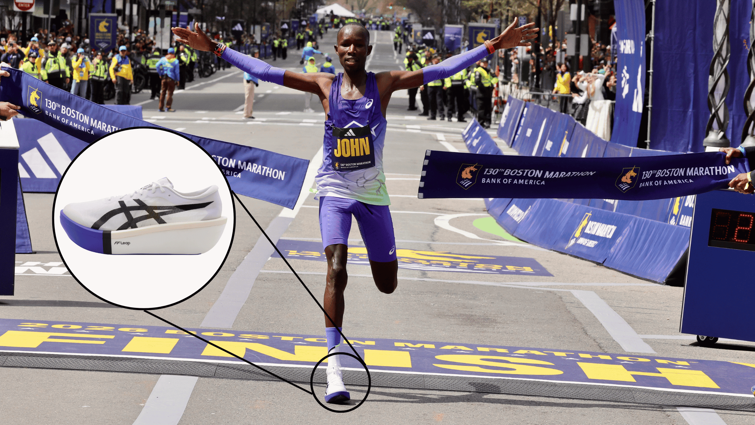 John Korir 2026 Boston Marathon