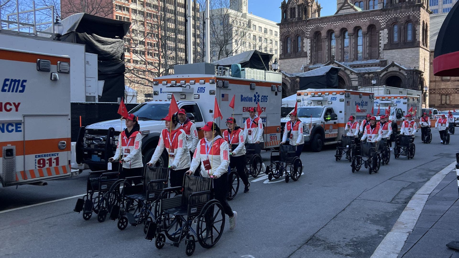 Inside the Boston Marathon Medical Tent