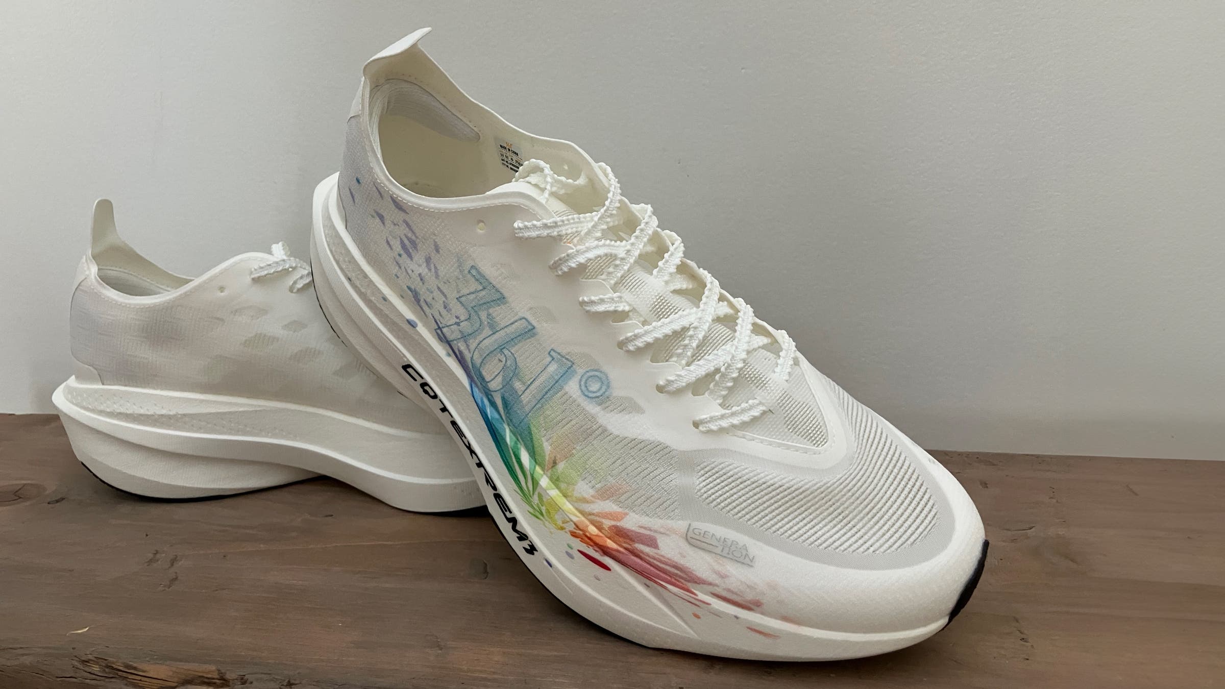 361 Degrees Miro Nude ST Chinese running shoe